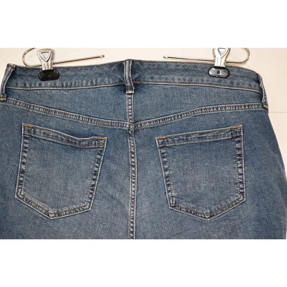 Torrid Shorts Size 14 Denim Cut-Offs Large Pockets Belt Loops Zipper Festival - Picture 5 of 6